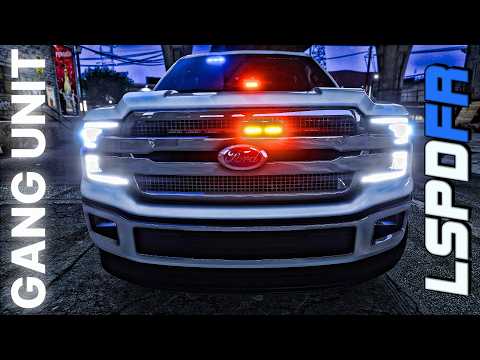 GTA 5 Mods: GANG UNIT FRIDAY Patrol in Unmarked F150 | LSPDFR Realism