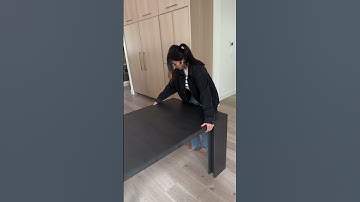 The ultimate solution if you love hosting. 📷 @thesabrinatan #diningroom #furniture #table