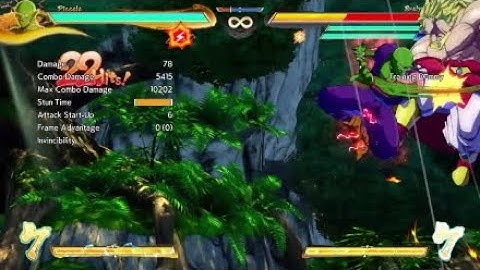 #Dbfz Mid Screen Sparking Piccolo Rejump Loops (Big Body Only)