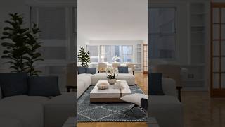 Spacious corner convertible 2-bed with 14-ft living room #shorts