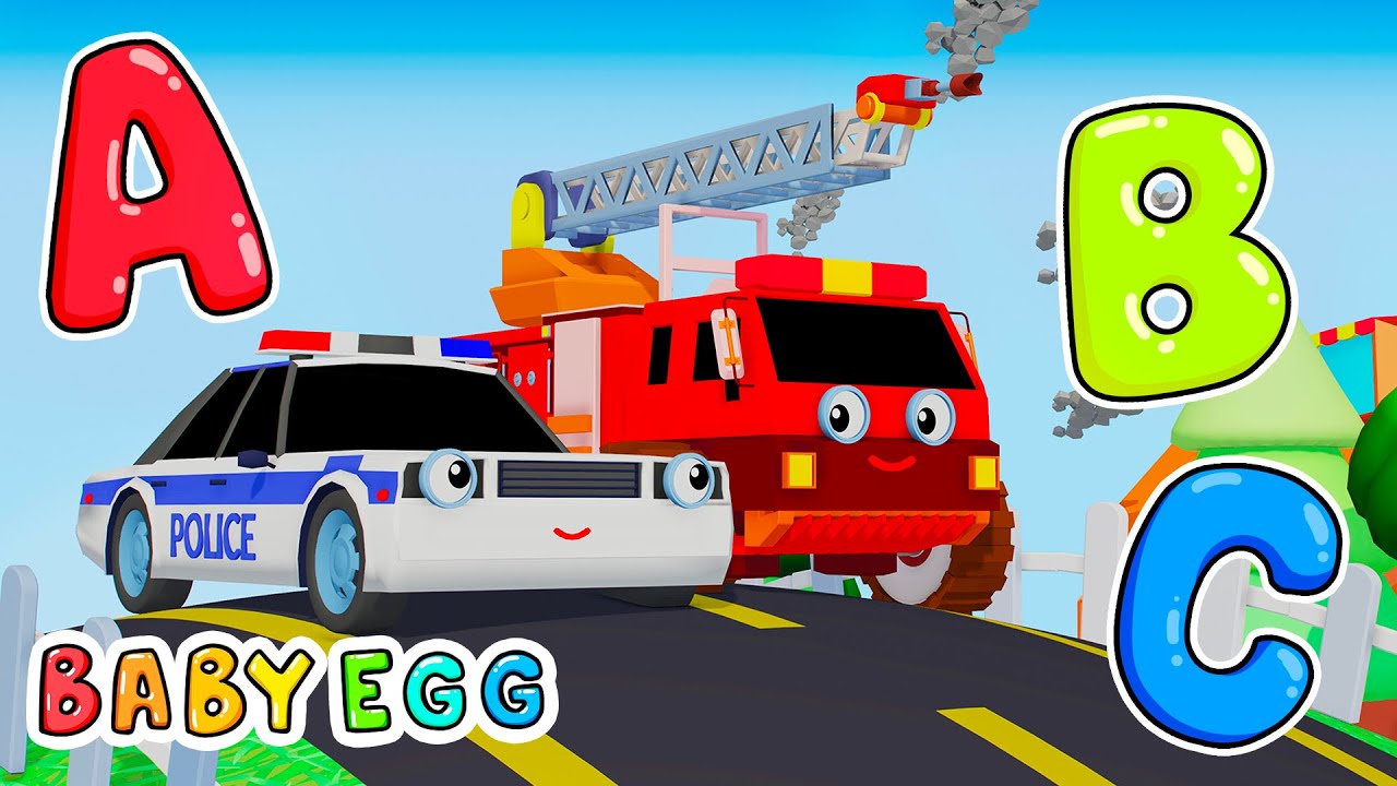 Learning ABC with The Rescue Team | ABC Songs | @BabyEggSong Nursery ...