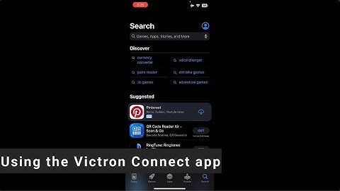 How To Install and Use the Victron Connect App (iOS)