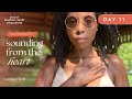 Using Your Voice to Heal from Trauma | Trauma Healing Somatic Breathwork Meditation | SRC - Day 11