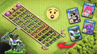 Best Event Troop Ever in Clash of Clans History | 5X 10X 20X Event Troops Challenge | #clashofclans