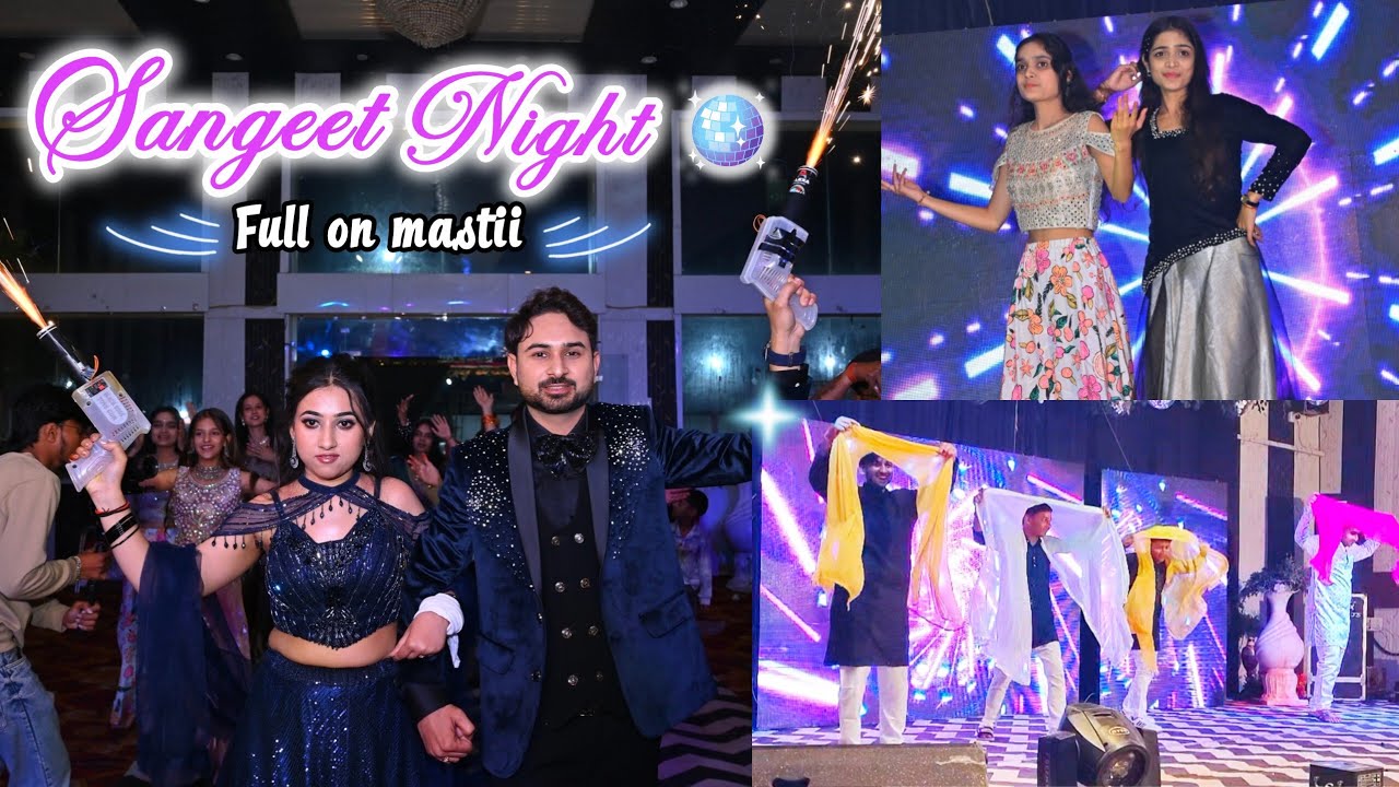 Sangeet Night vlog ✨🥳 #baklavavlogs 