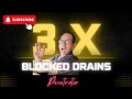 Blocked Drain 311 - 3 x Satisfying Drain Unblocks | 3 X Different Drains | PENTR8R