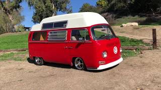 Slammed Hightop Bus  VW Camper ( Lives Again )