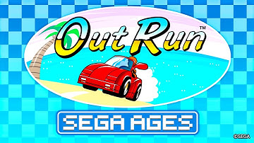 OUT RUN | Playthrough & Ending for Course A (No Crashes)