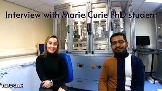 Interview with Marie Curie PhD student