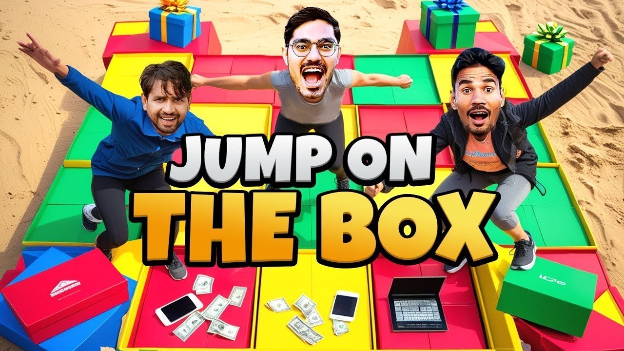 Jump On The Box Diwali Challenge🔥  डब्बे पे कूदो और इनाम पाओ😍