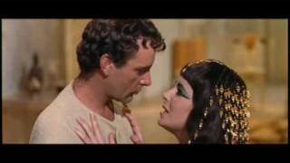 Elizabeth Taylor, Rex Harrison and Richard Burton in Cleopatra - The whole movie by the main song