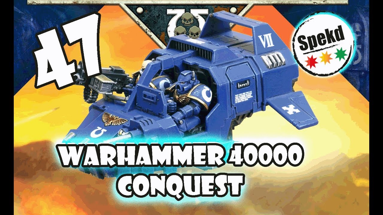 Warhammer Conquest 40K ISSUE 47 Landspeeder YouTube