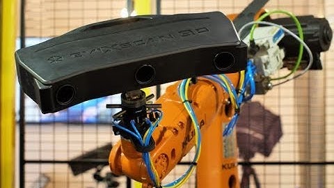 Integration of 3D scanner with robot
