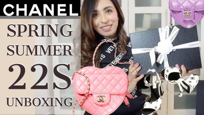 Chanel 22S Pink Calfskin Small 22 Bag. Hot Bag+Lovely Color = Perfection. 