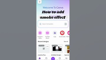🔥 How to Add Smoke Effect in Canva | Easy Tutorial #ads #canva #canvatutorial #ytshorts #yt #design