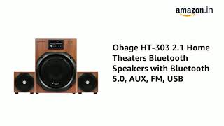 Obage HT-303 2.1 Home Theater with Bluetooth 5.0