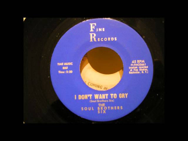 I Don't Want To Cry - Soul Brothers Six | Shazam