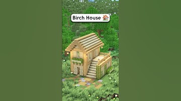 Minecraft Birch House 🏠