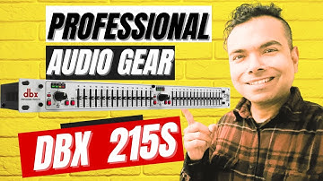 DBX 215s GRAPHIC EQUALIZER | PROFESSIONAL AUDIO GEAR #dbx #dbx215s #audio #audiogear #voiceover