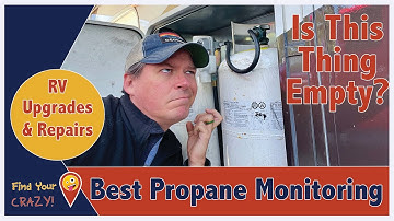 Best RV Propane Monitoring: Mopeka Propane Monitor - Review, Installation and Operation.
