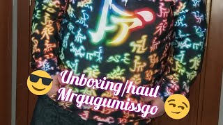 unboxing/haul Mr.gugu & miss go