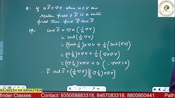 vector calculus(lecture 2)