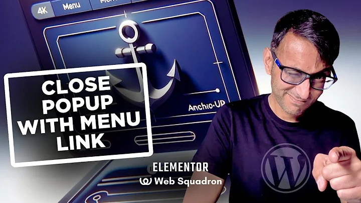 Close the Pop Up  Off Canvas when you click a Link - Elementor