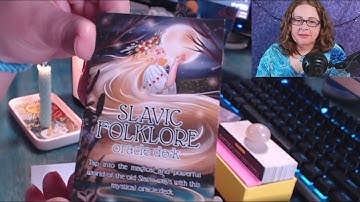 Unboxing Slavic Folklore Oracle Deck, Full Twitch Stream 5/2/2023 #unboxing #oraclecards