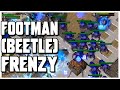 Grubby | WC3 | FOOTMAN (BEETTLE) FRENZY!