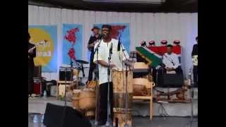 dube at ILanga festival in hamburg, Germany
