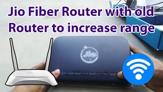 How to Connect Jio Fiber Router with old Router to increase range 🚀 Jio Fiber Bridge Mode | Som Tips