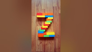 Letter Z - Learn Alphabet and Play with Building Blocks! #shorts