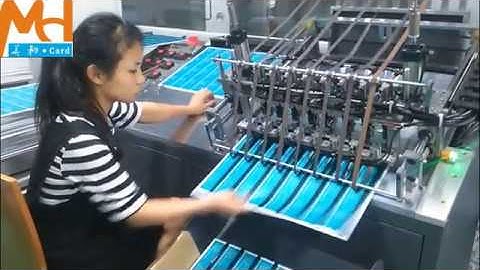 Member card produce process,magnetic strip card produce process from Meihe Smart cards Factory