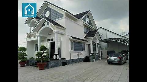 Mẫu nhà mái thái 2 tầng siêu đẹp chỉ 2tỷ.