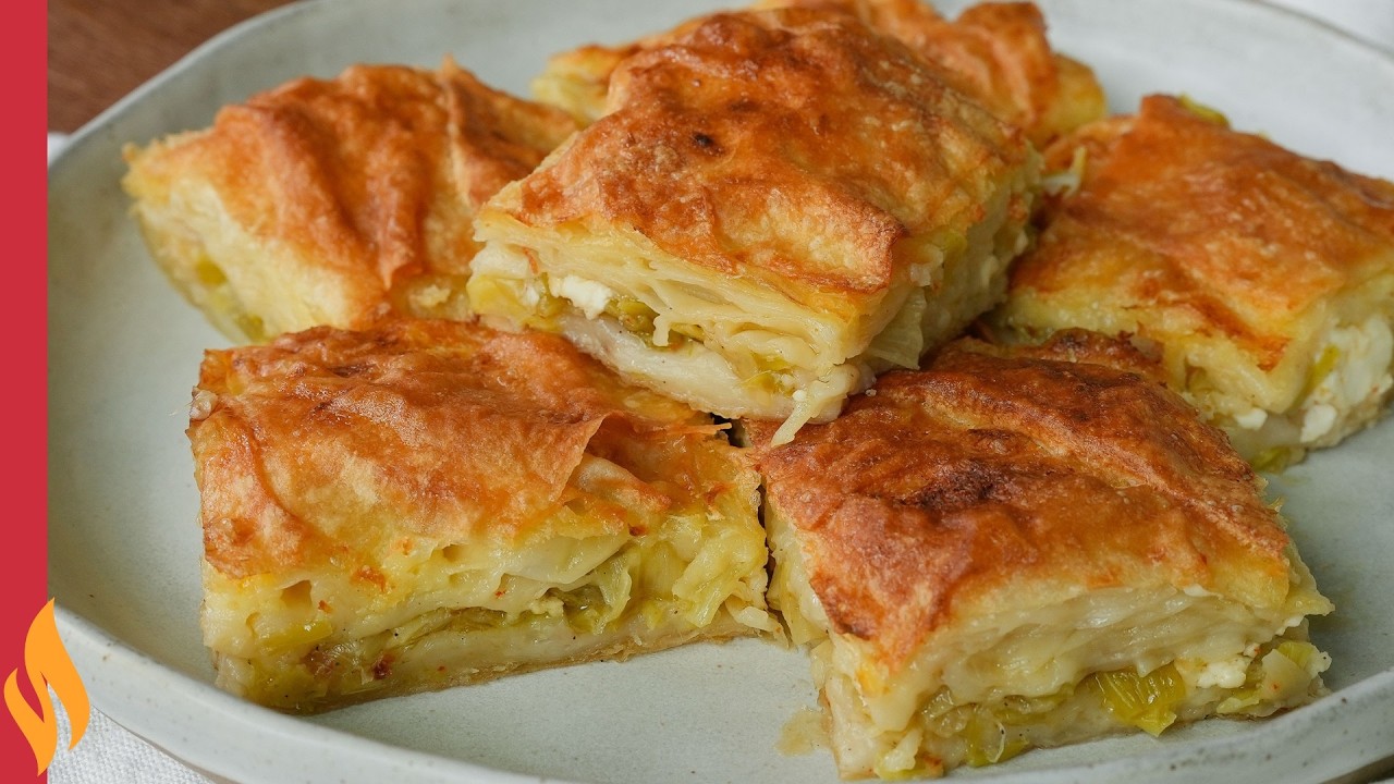 Yalancı Tarifler Serisi | YALANCI ARNAVUT BÖREĞİ 😋 Hazır Yufkayla Pırasalı Börek ✅ Yalancı Tarifler Serisi | YALANCI ARNAVUT BÖREĞİ 😋 Hazır Yufkayla Pırasalı Börek ✅
