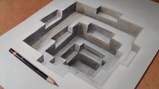 Drawing Awesome 3D Hole, Long Version