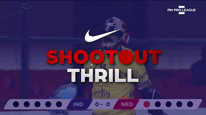 Shootout Thrill powered by Nike: India vs Netherlands | #FIHProLeague