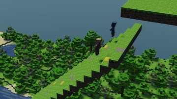 Minecraft Steve vs. Two Villagers 🤔 (Who Will Win?) (Softbody simulation)