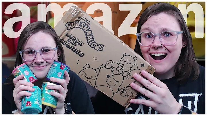 AMAZON SQUISHMALLOW MYSTERY BOX + more Micromallow Capsules!!