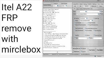 Itell A22 FRP remove