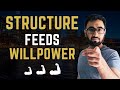 Structure Feeds WillPower - (American Pronunciation, American Accent, Master Spoken English)