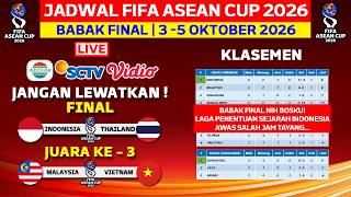 ! 2026 FIFA ASEAN CUP Final Schedule - Indonesia vs Thailand - FIFA ASEAN CUP Live on Ind...