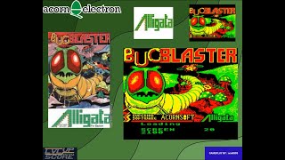 ACORN ELECTRON # BUG BLASTER (ALLIGATA SOFTWARE , 1983.) # 25.115 PTS. #