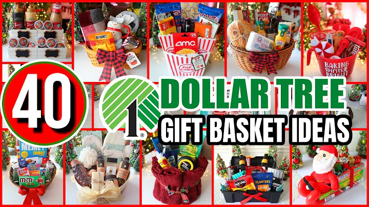 $1 DOLLAR TREE GIFT IDEAS *NEW*┃GIFT BASKETS for 2025
