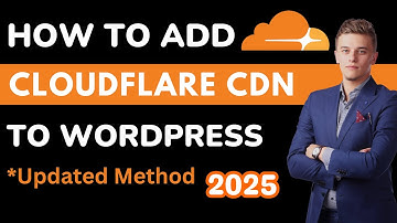 Hoe u een WordPress-website toevoegt aan Cloudflare | Cloudflare CDN GRATIS instellen!! (2025)
