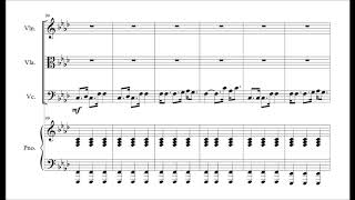 Junsu Kim: Arirang Variations for Piano Quartet (with score)