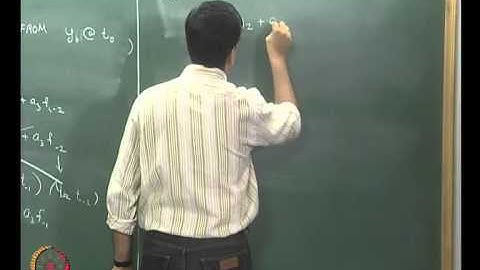 Mod-07 Lec-33 Ordinary Differential Equations (initial value problems) Part 9