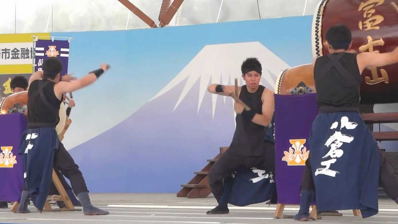 小倉工業高校 郷土芸能部 -  第３回全国高校生太鼓甲子園 富士山太鼓まつり