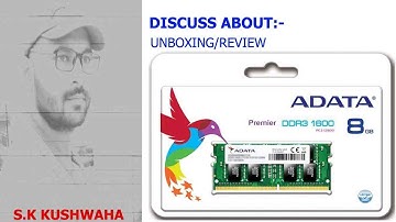 ADATA DDR3L 1600MHz  8GB RAM UNBOXING/REVIEW  #shorts #trending #viral #2023