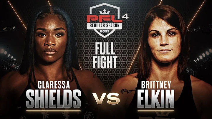 Claressa Shields vs Brittney Elkin | PFL 4, 2021 (...